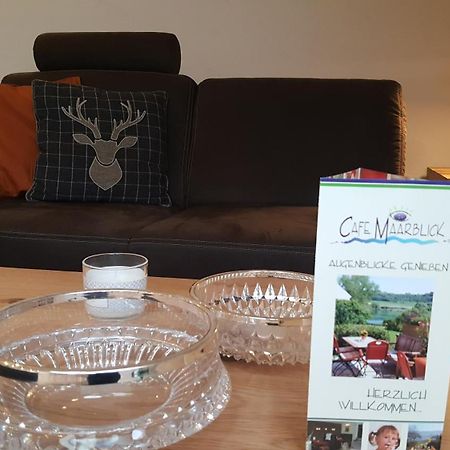 Hotel-Ferienwohnungen Cafe Maarblick Schalkenmehren Zewnętrze zdjęcie