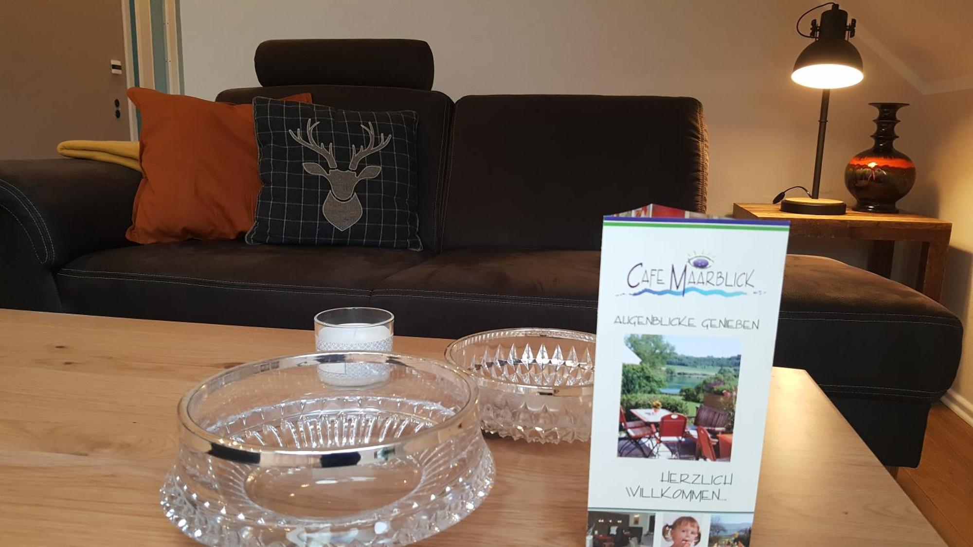 Hotel-Ferienwohnungen Cafe Maarblick Schalkenmehren Zewnętrze zdjęcie